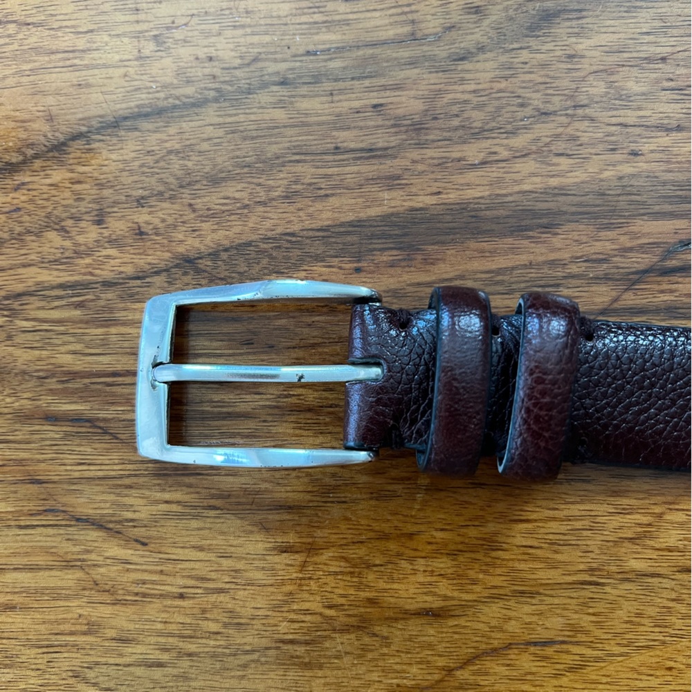 Men’s Oxblood/Burgundy Belt